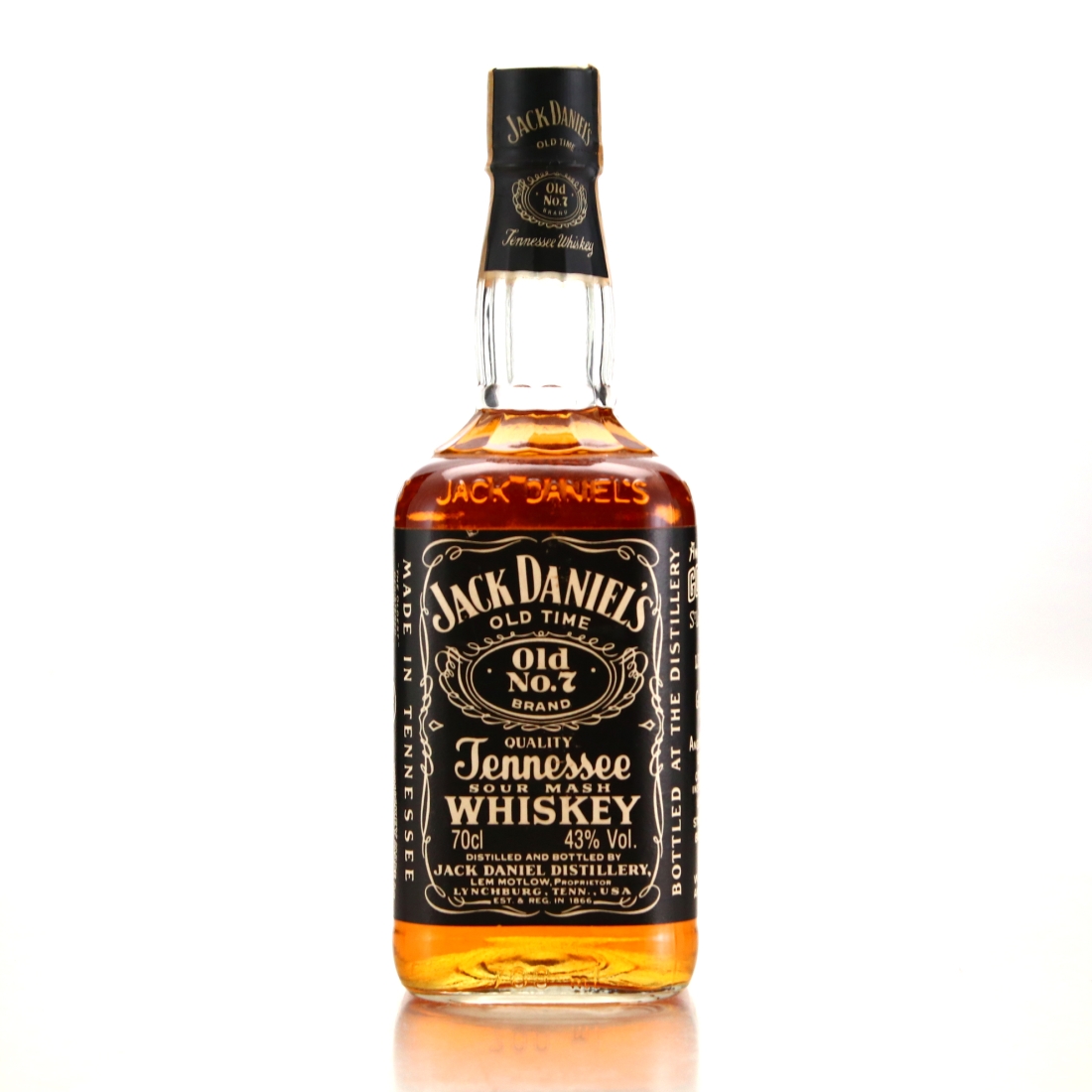 Jack Daniel's Old No.7 Brand 1980s