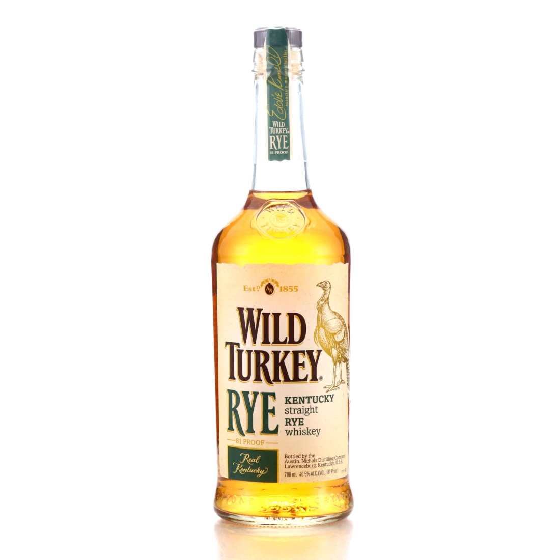 Wild Turkey Kentucky Straight Rye 81 Proof 70cl