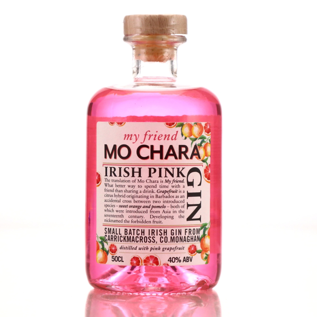 Mo Chara Irish Pink Gin 50cl