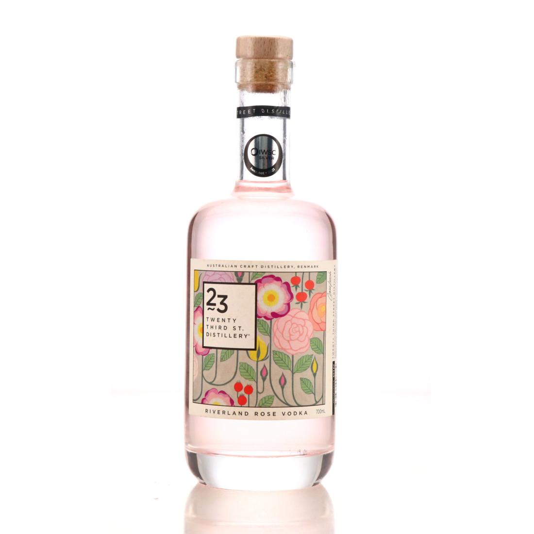 Twenty-Third St. Distillery Riverland Rose Vodka Whisky | Whisky Auctioneer