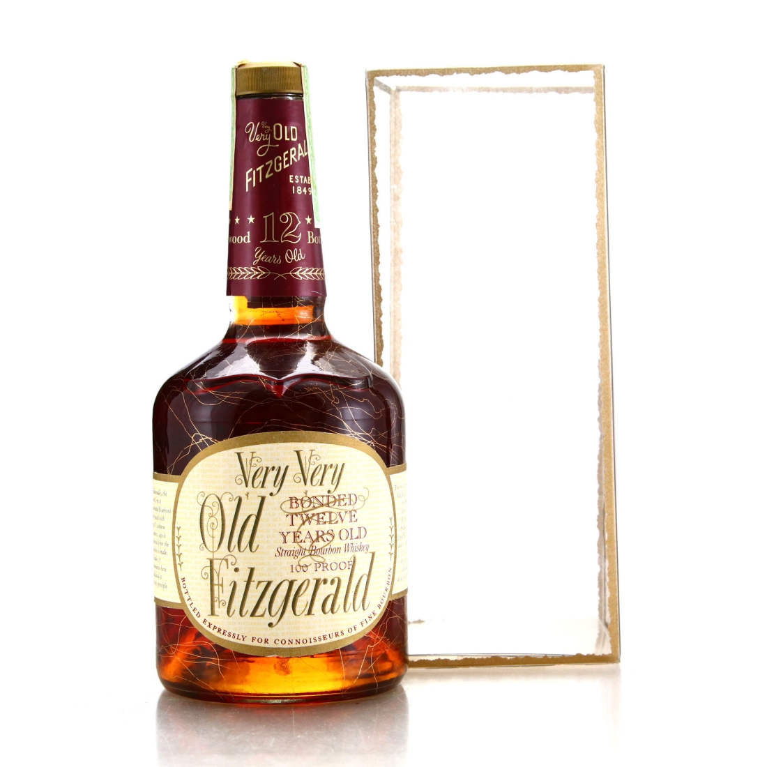 Very Very Old Fitzgerald 12 Year Old Bottled in Bond 100 Proof 1987 / Stitzel-Weller