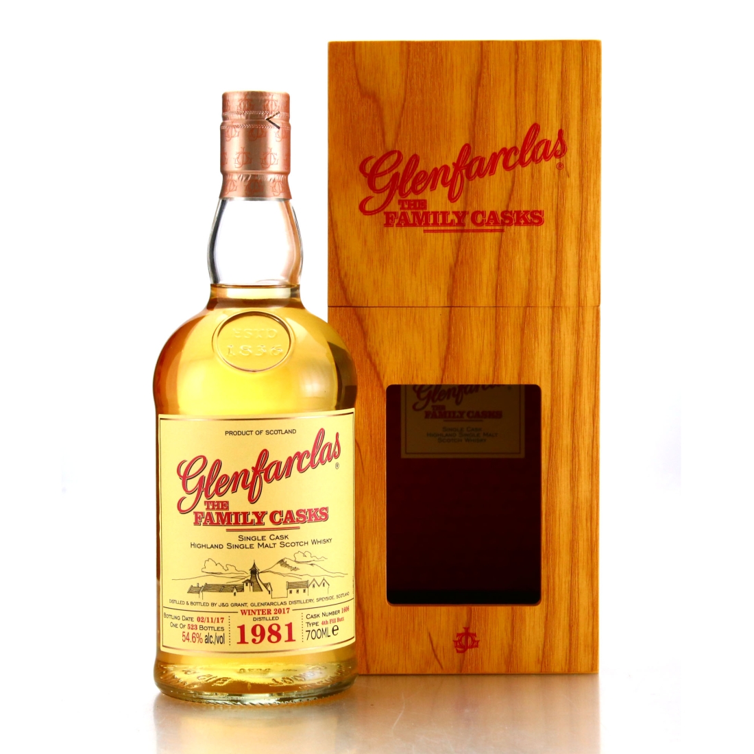 Glenfarclas 1981 Family Cask #1606 / Winter 2017