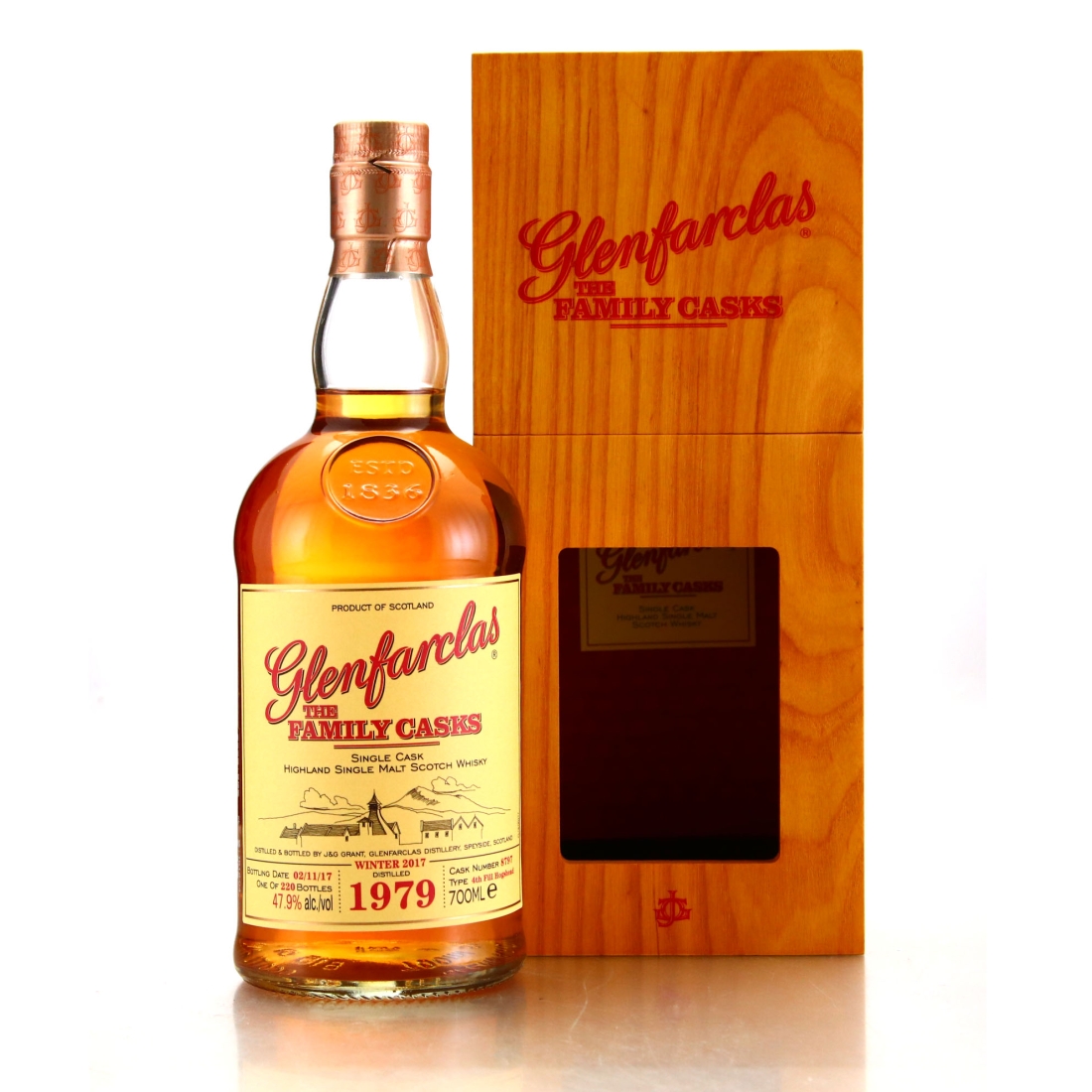 Glenfarclas 1979 Family Cask #8797 / Winter 2017