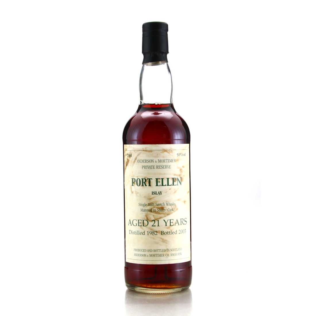 Port Ellen 1982 Three Rivers 21 Year Old