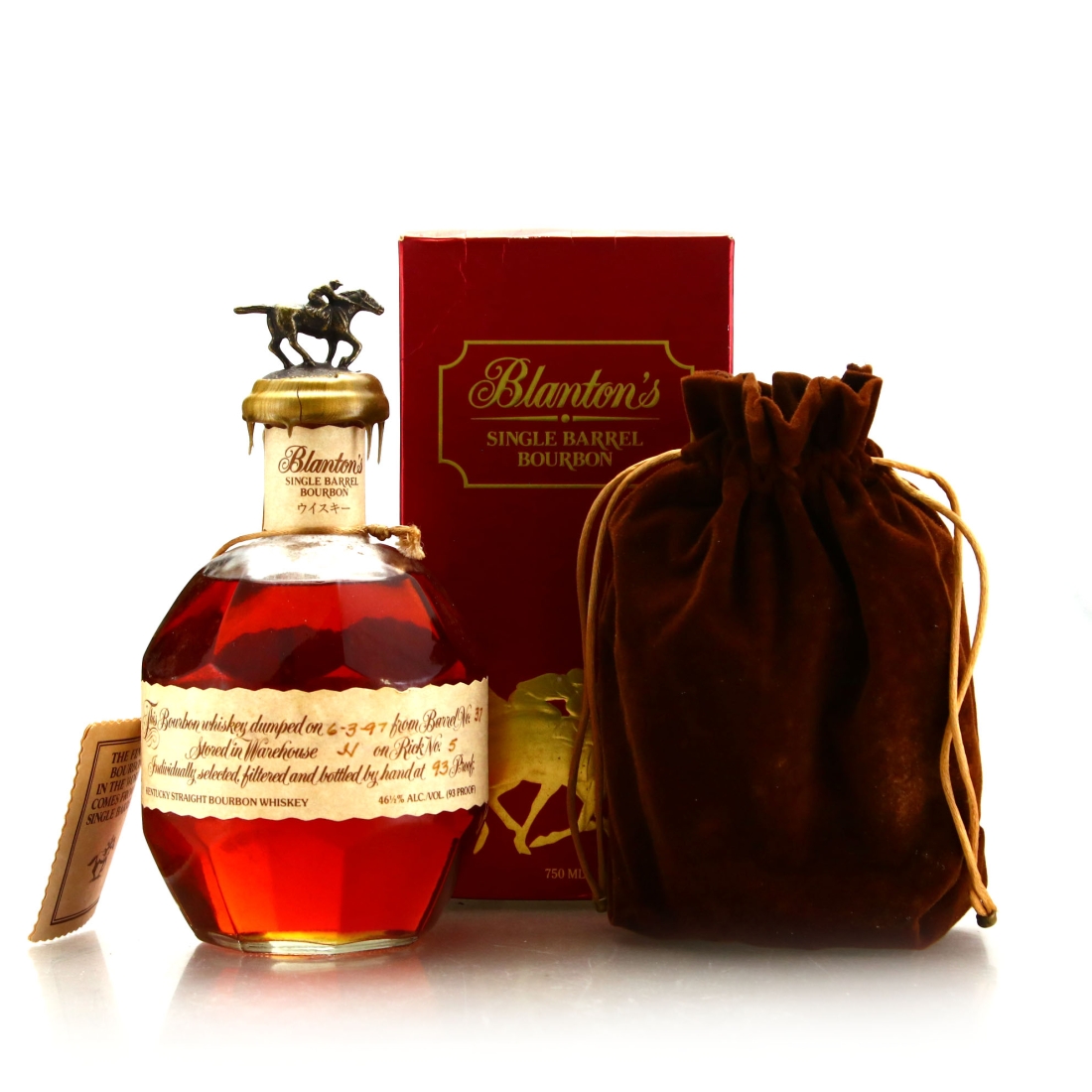 Blanton's Single Barrel dumped 1997 Red Takara