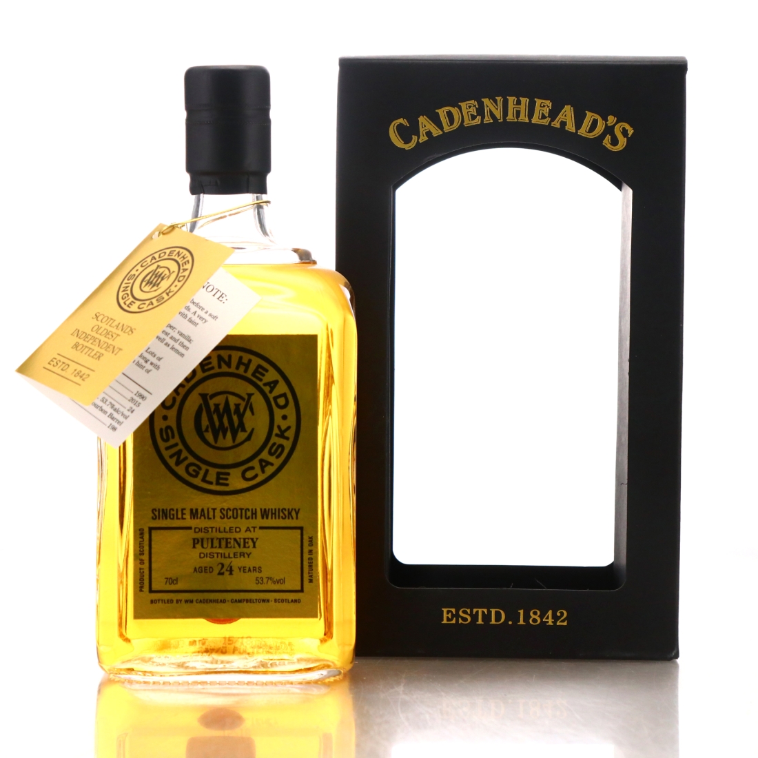 Old Pulteney 1990 Cadenhead's 24 Year Old