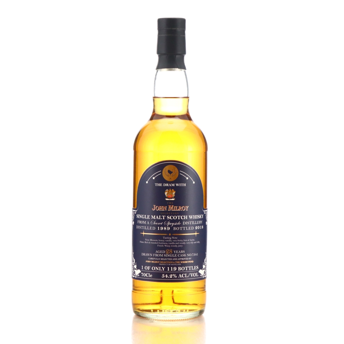 Secret Speyside 1989 John Milroy 28 Year Old