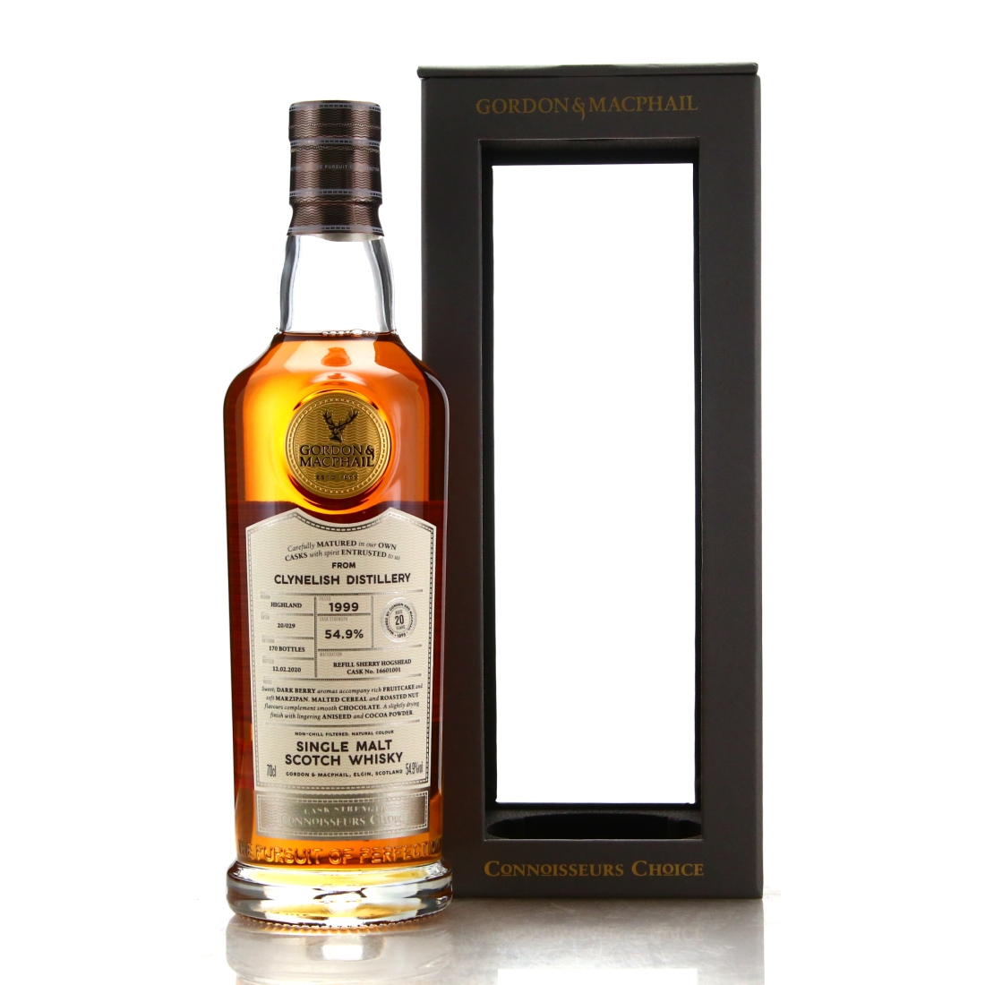Clynelish 1999 Gordon and MacPhail 20 Year Old Batch #20/029
