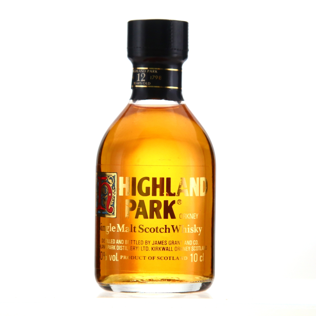 Highland Park 12 Year Old 10cl early 1980s