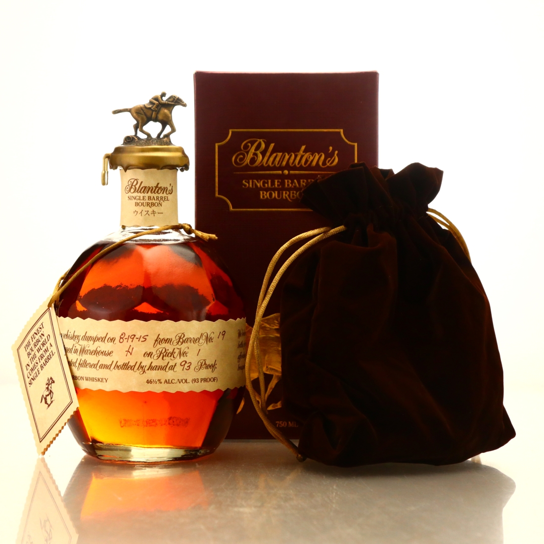 Blanton's Single Barrel dumped 2015 Red Takara