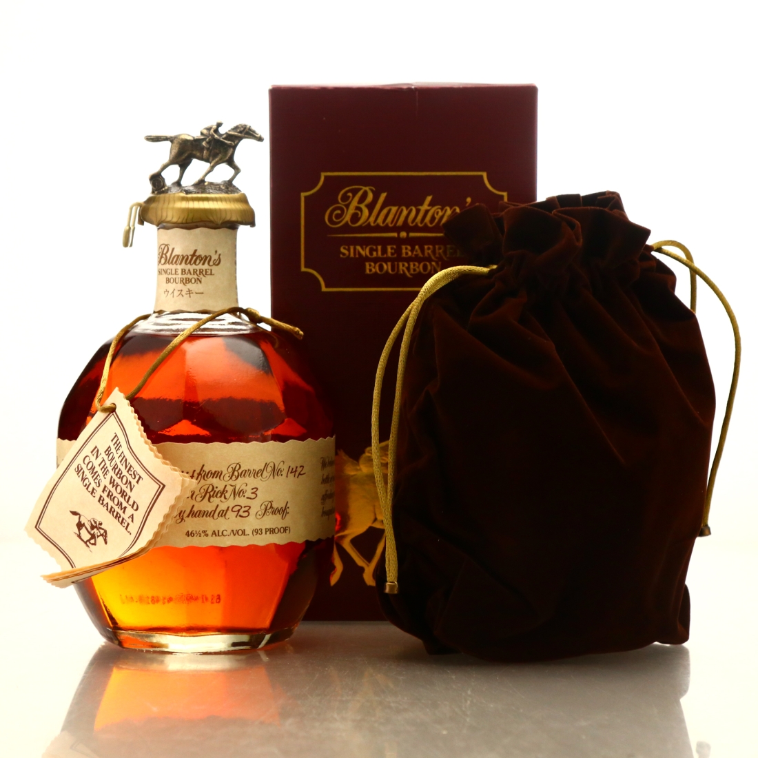 Blanton's Single Barrel dumped 2014 Red Takara