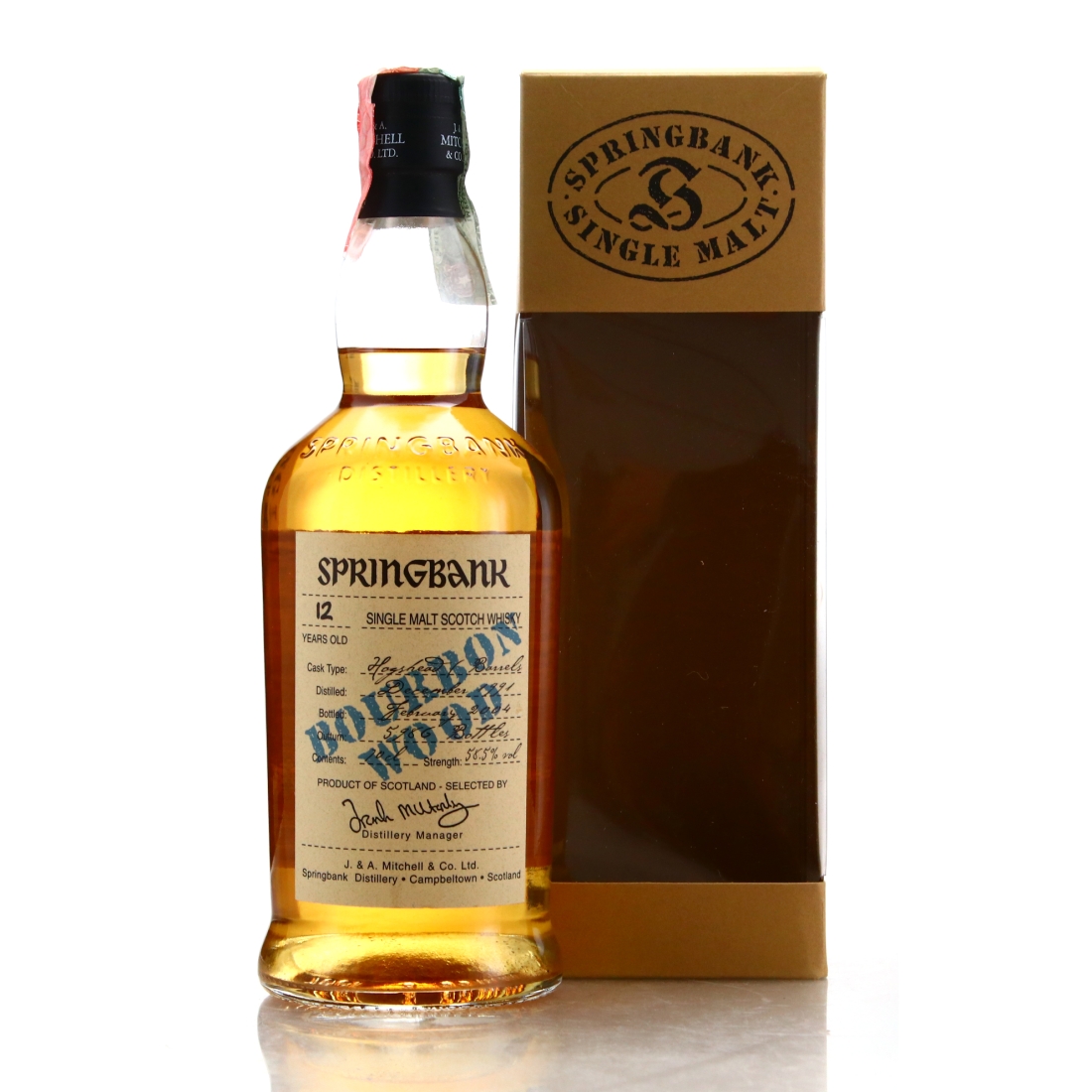 Springbank 1991 Bourbon Wood 12 Year Old