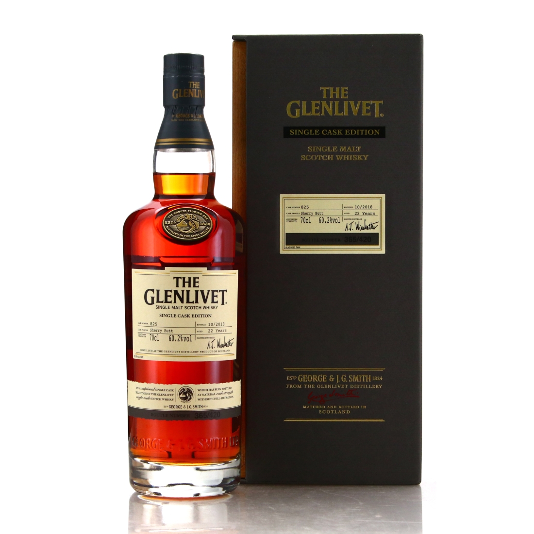 Glenlivet 22 Year Old Single Sherry Cask #825