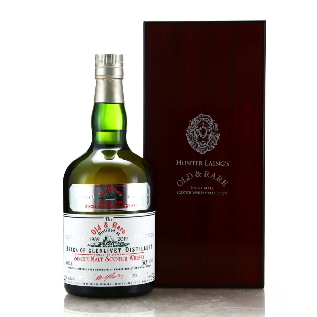 Braes of Glenlivet 1989 Hunter Laing 30 Year Old / Old and Rare