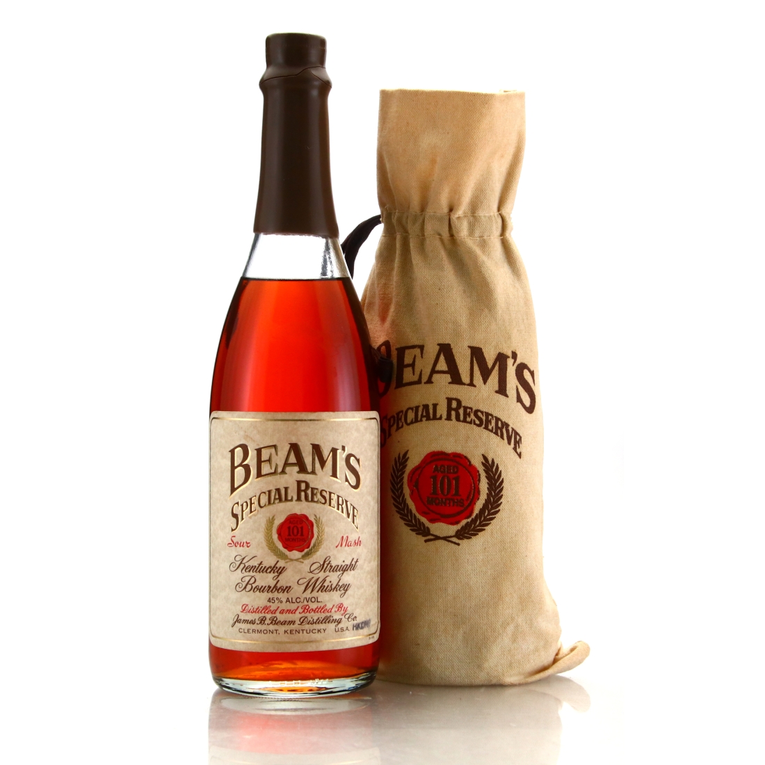 Beam's Special Reserve 101 Months Old 1980s