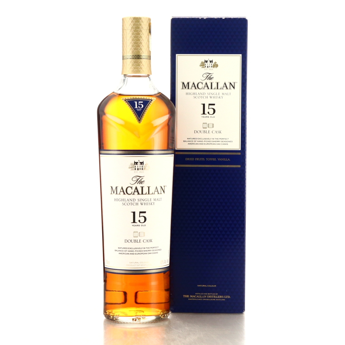 Macallan 15 Year Old Double Cask 75cl / US Import