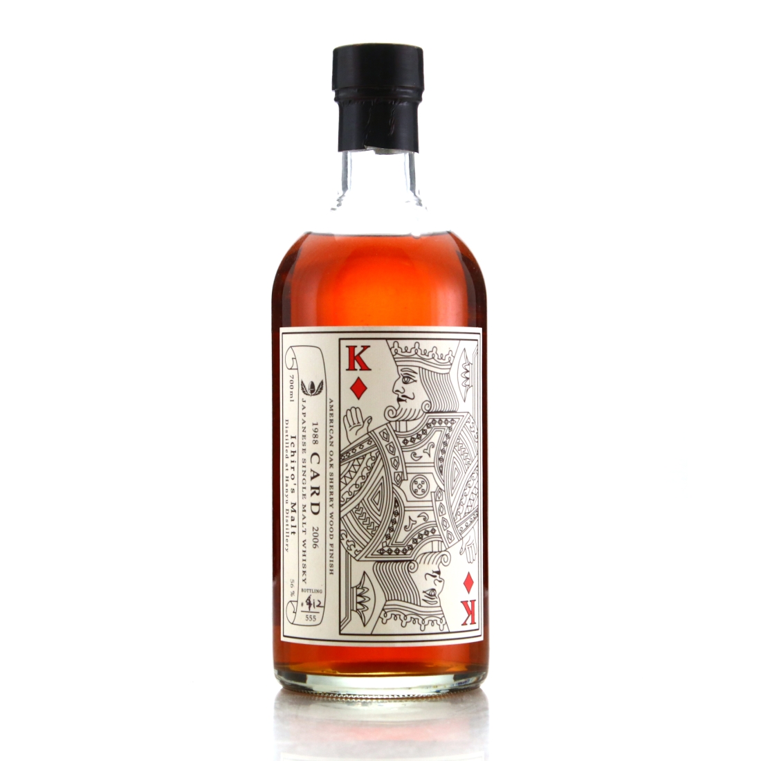 Hanyu 1988 Ichiro's Malt 'Card' #9003 / 2nd King of Diamonds
