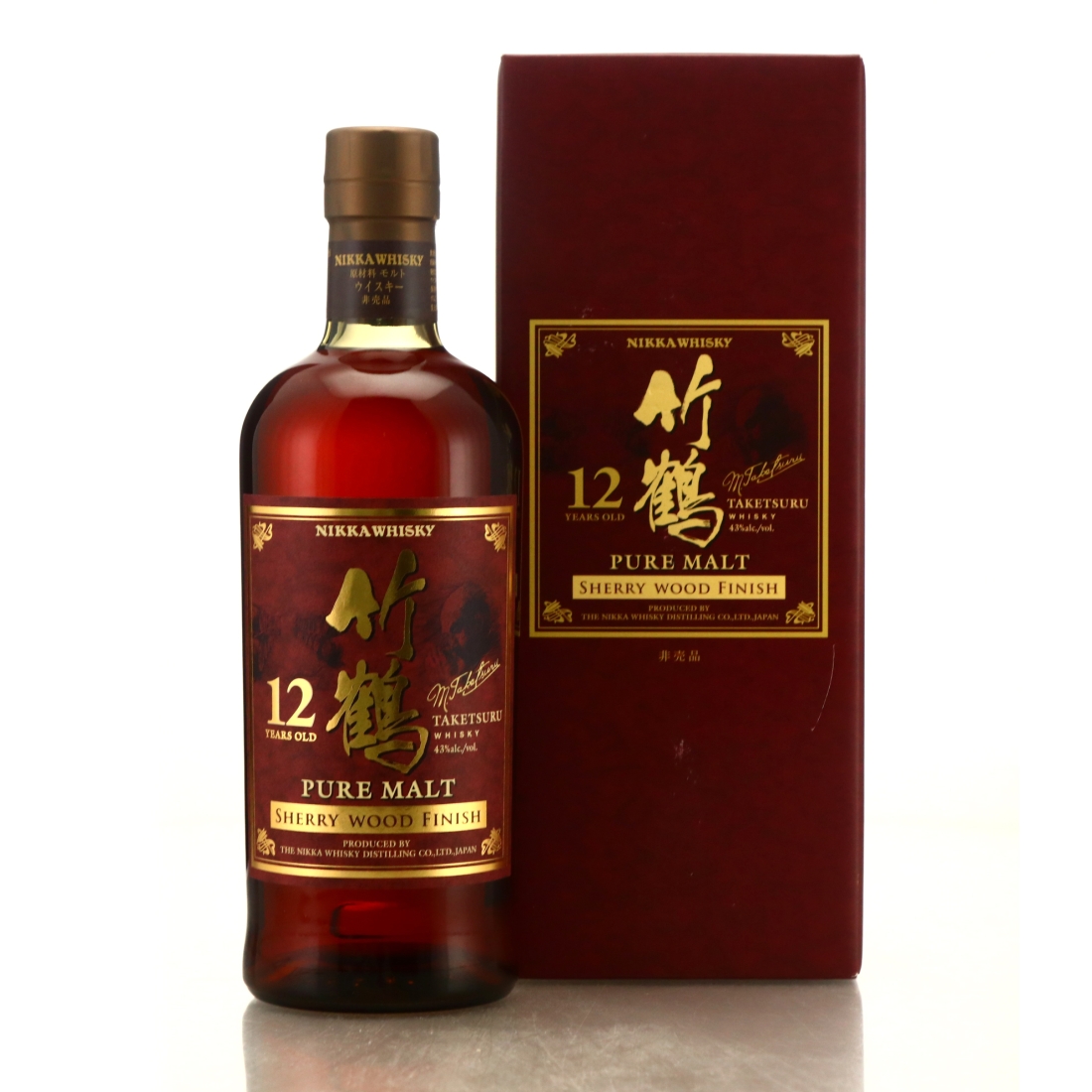 Taketsuru 12 Year Old Pure Malt Sherry Wood Finish