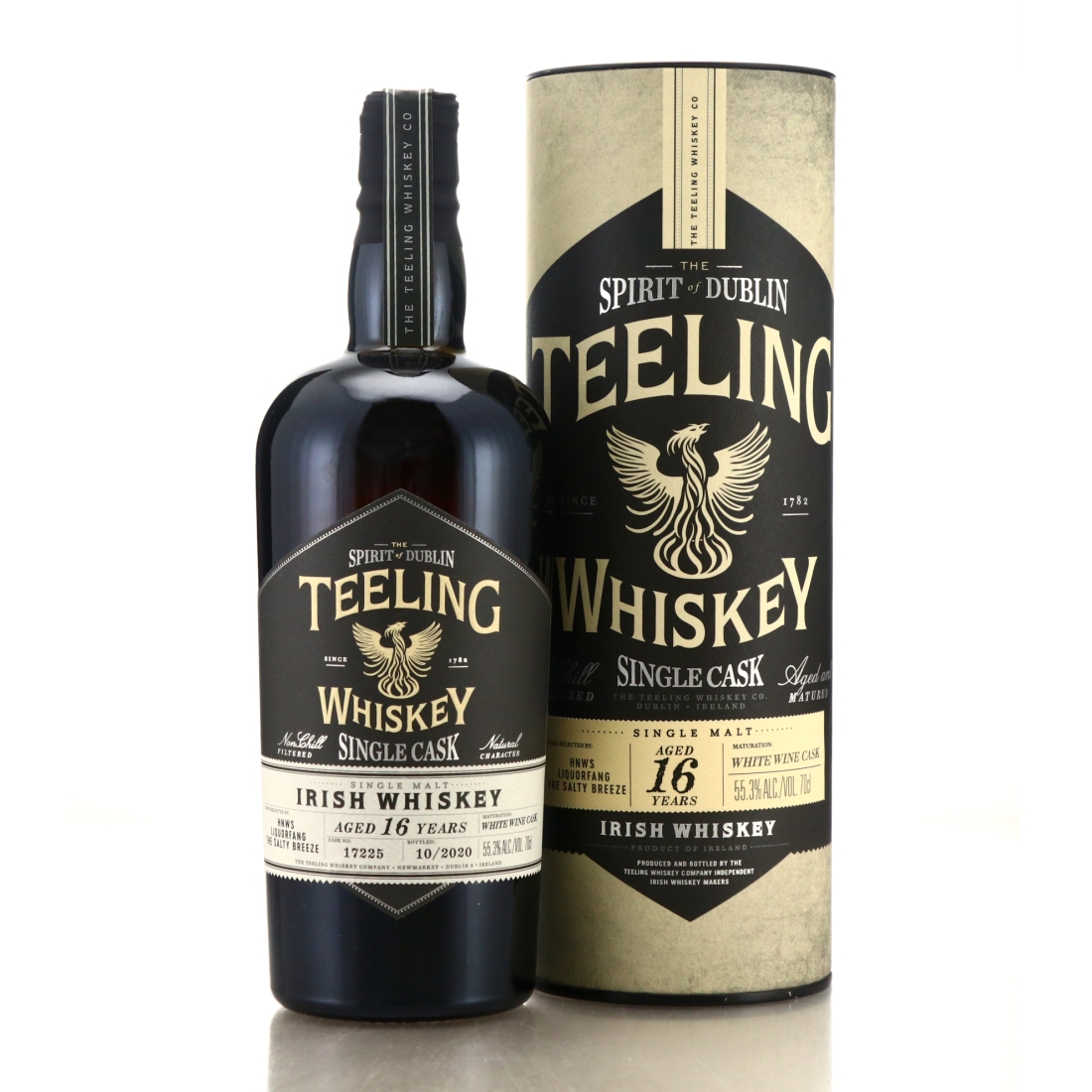 Teeling Whiskey 16 Year Old Single White Wine Cask #17225 / HNWS Liquofang The Salty Breeze