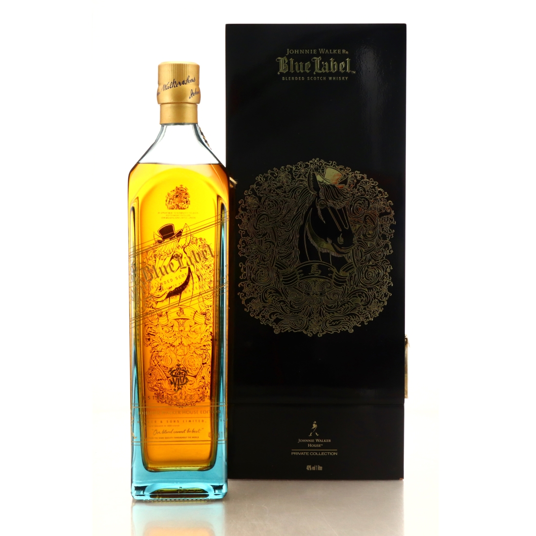 Johnnie Walker Blue Label Private Collection 1 Litre / Horse Edition