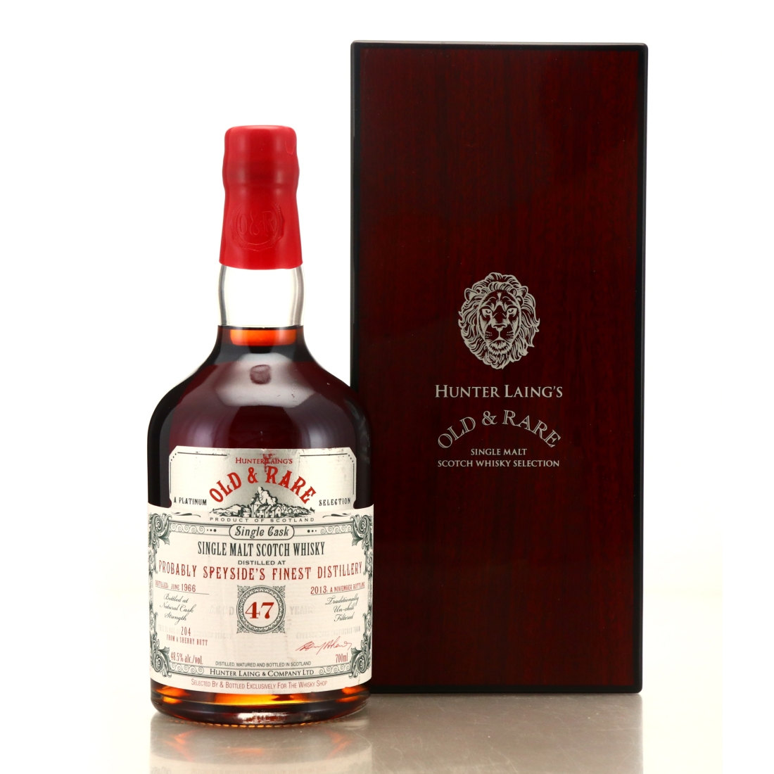 Glenfarclas 'Probably Speyside's Finest' 1966 Hunter Laing 47 Year Old / Old and Rare - TWS