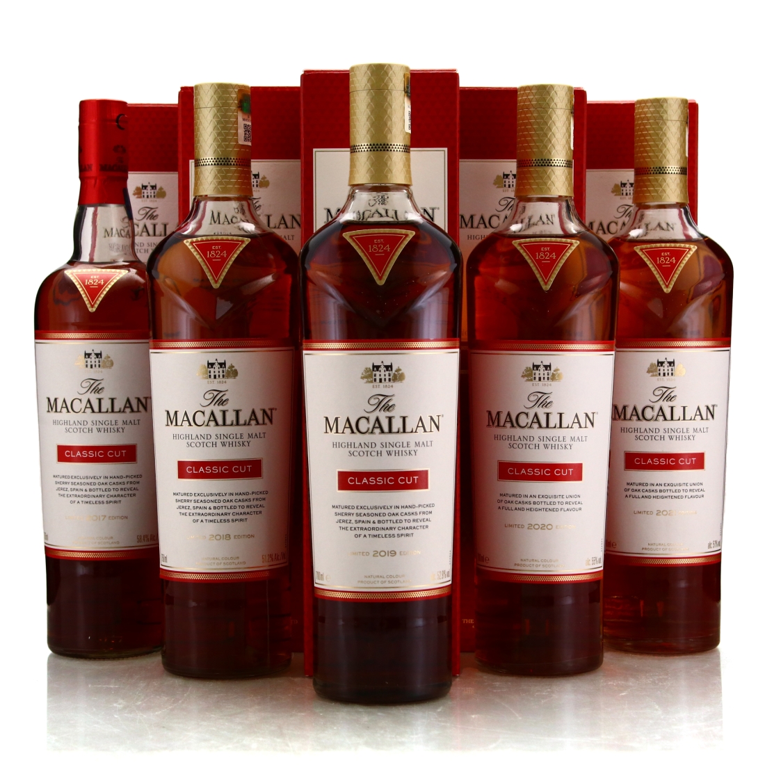 Macallan Classic Cut 2017-2021 x 5