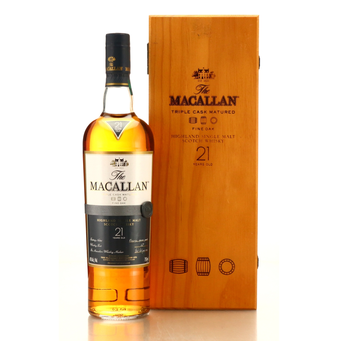 Macallan 21 Year Old Fine Oak 75cl / US Import