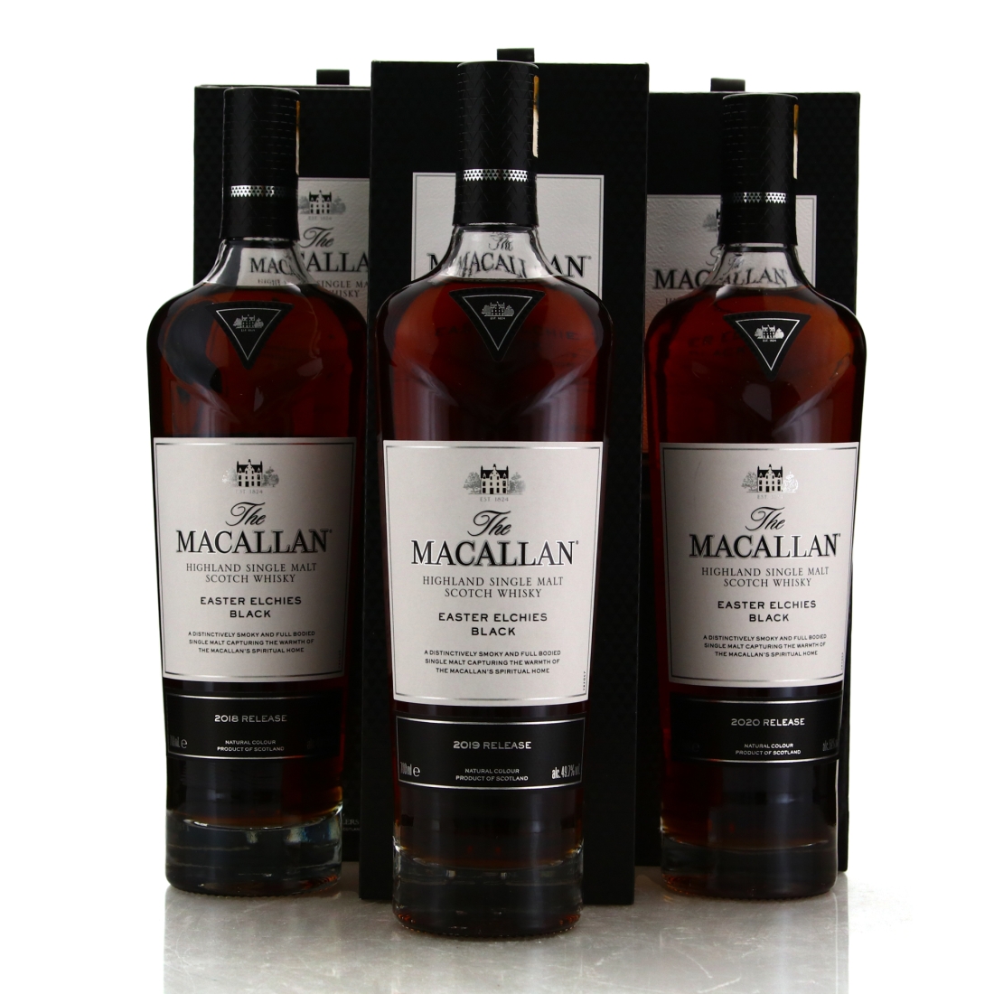 Macallan Easter Elchies Black 2018-2020 3 x 70cl