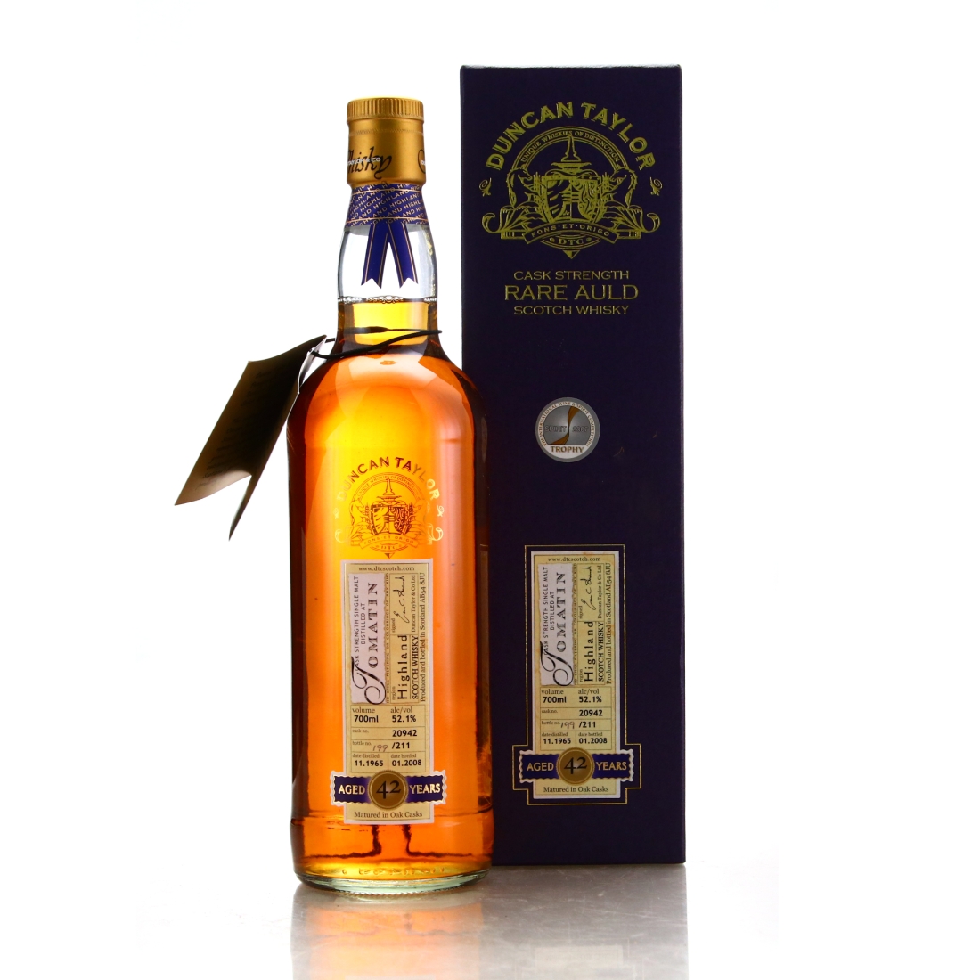 Tomatin 1965 Duncan Taylor 42 Year Old