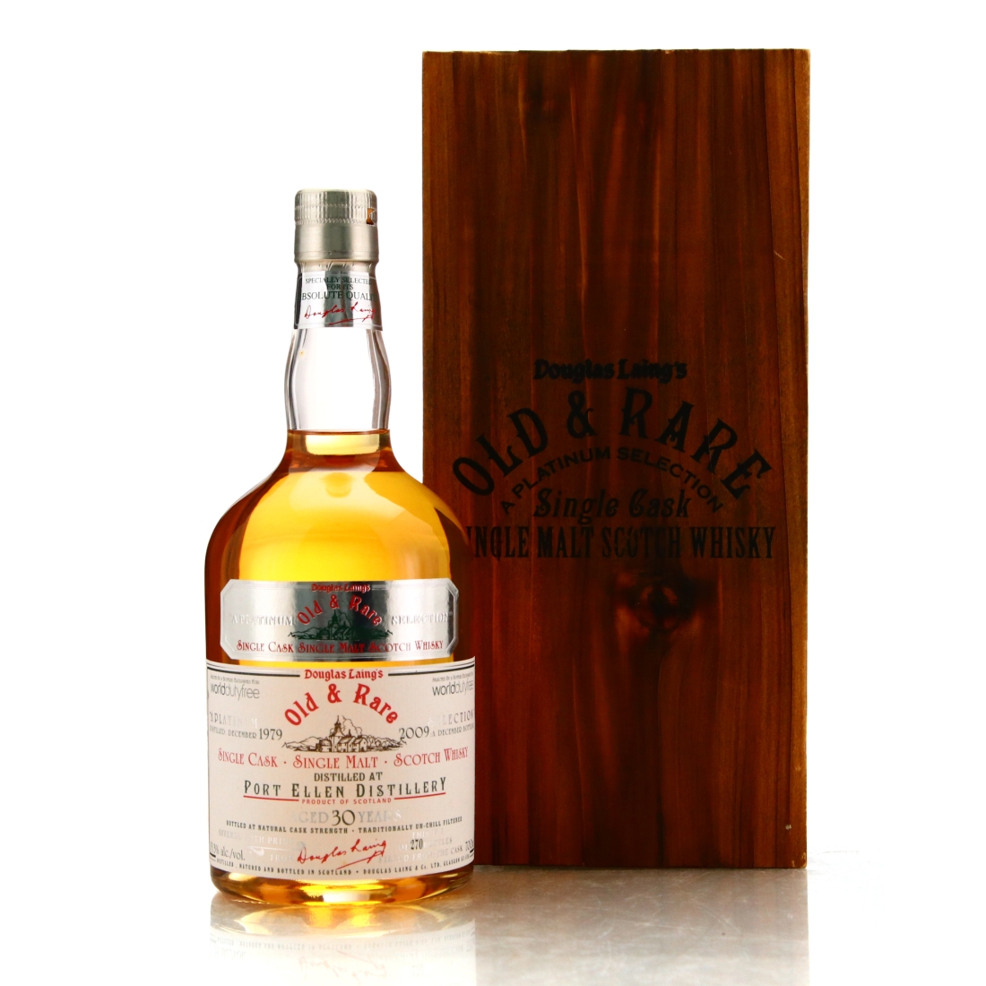 Port Ellen 1979 Douglas Laing 30 Year Old / Old and Rare - World Duty Free
