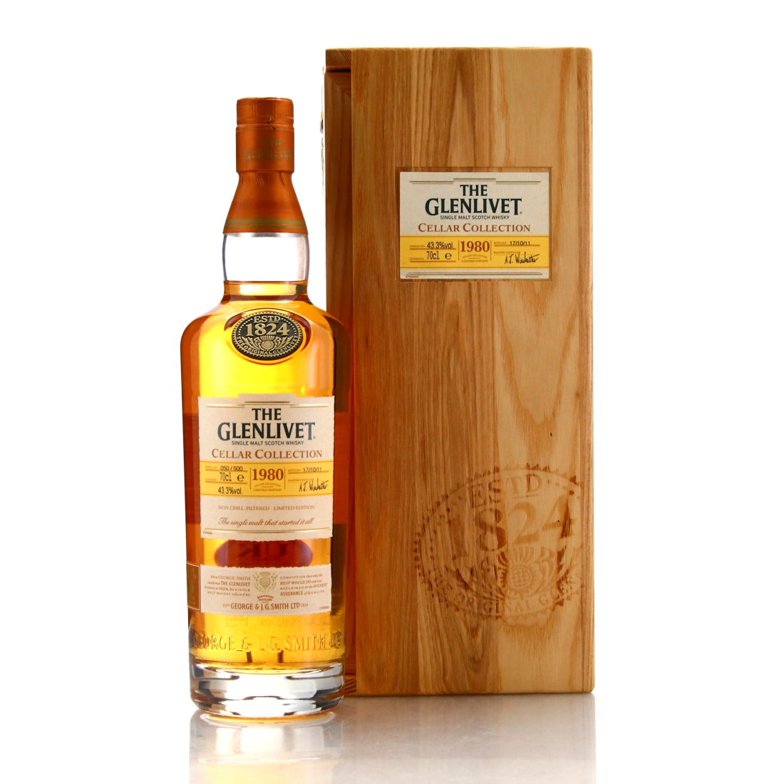 Glenlivet 1980 Cellar Collection