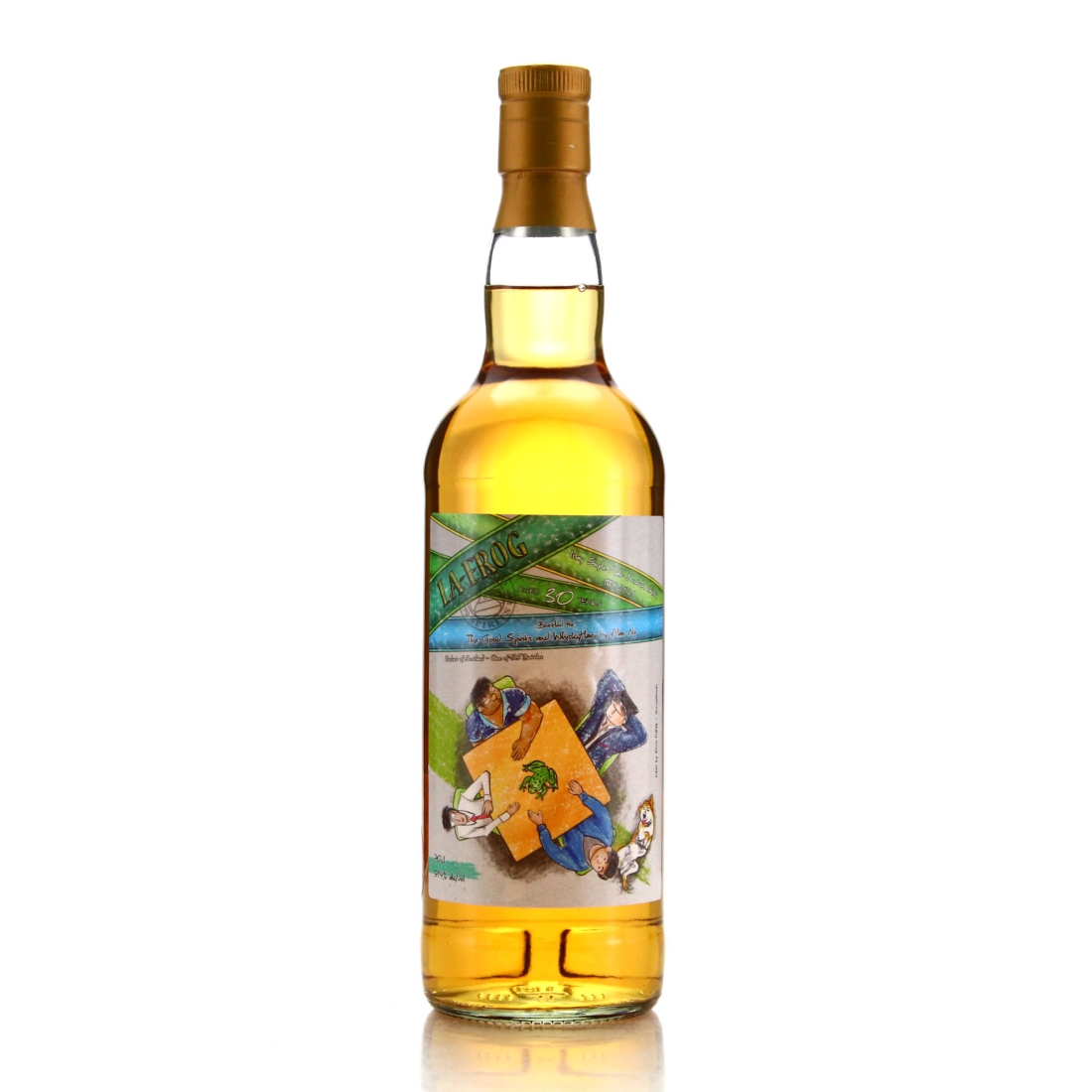 Laphroaig 'La-frog' 1990 The Good Spirits 30 Year Old