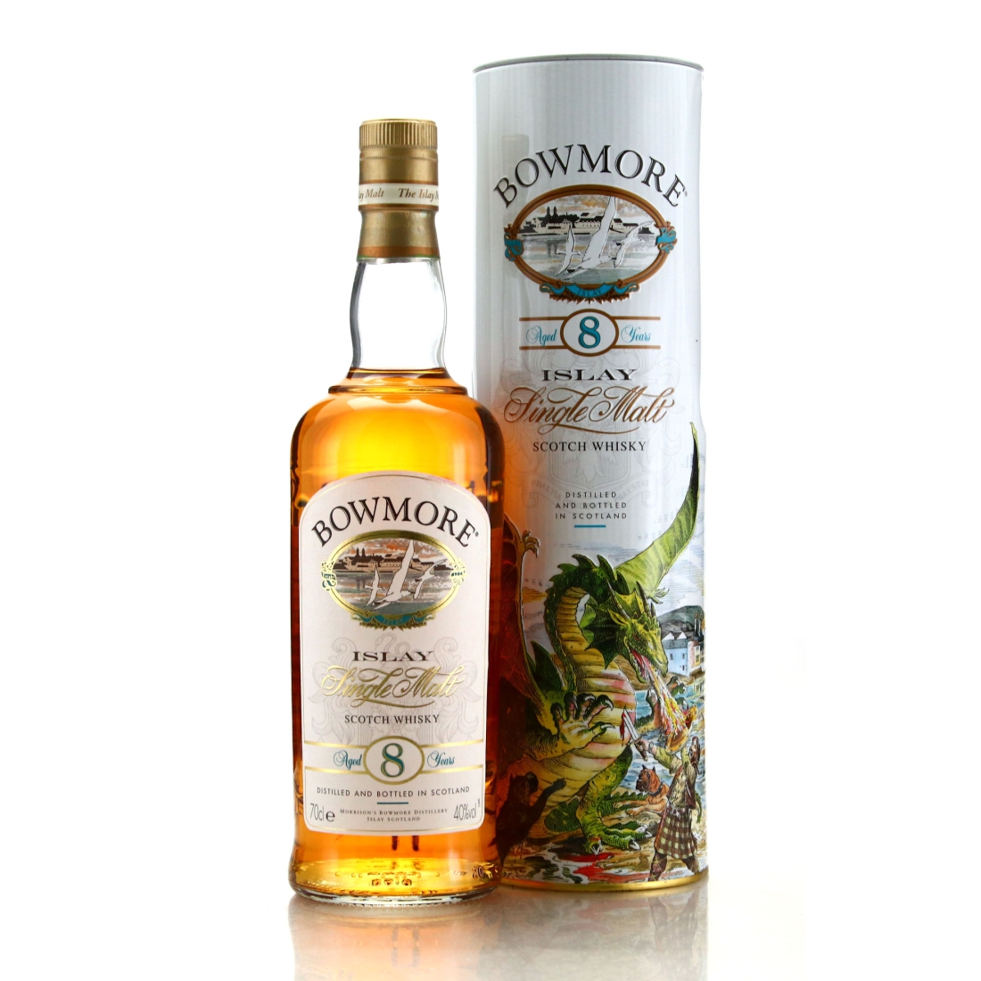 Bowmore 8 Year Old Limited Edition / Legend of the Sea Dragon