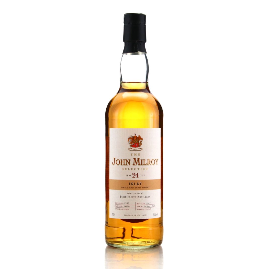 Port Ellen 1982 John Milroy 24 Year Old