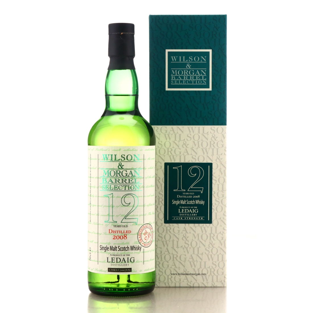 Ledaig 2008 Wilson and Morgan 12 Year Old
