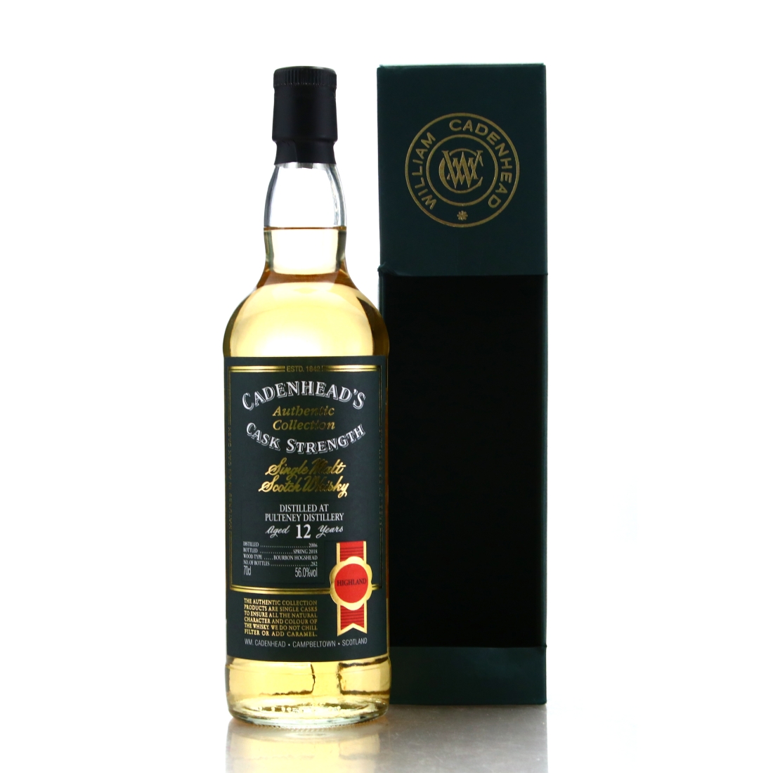 Old Pulteney 2006 Cadenhead's 12 Year Old