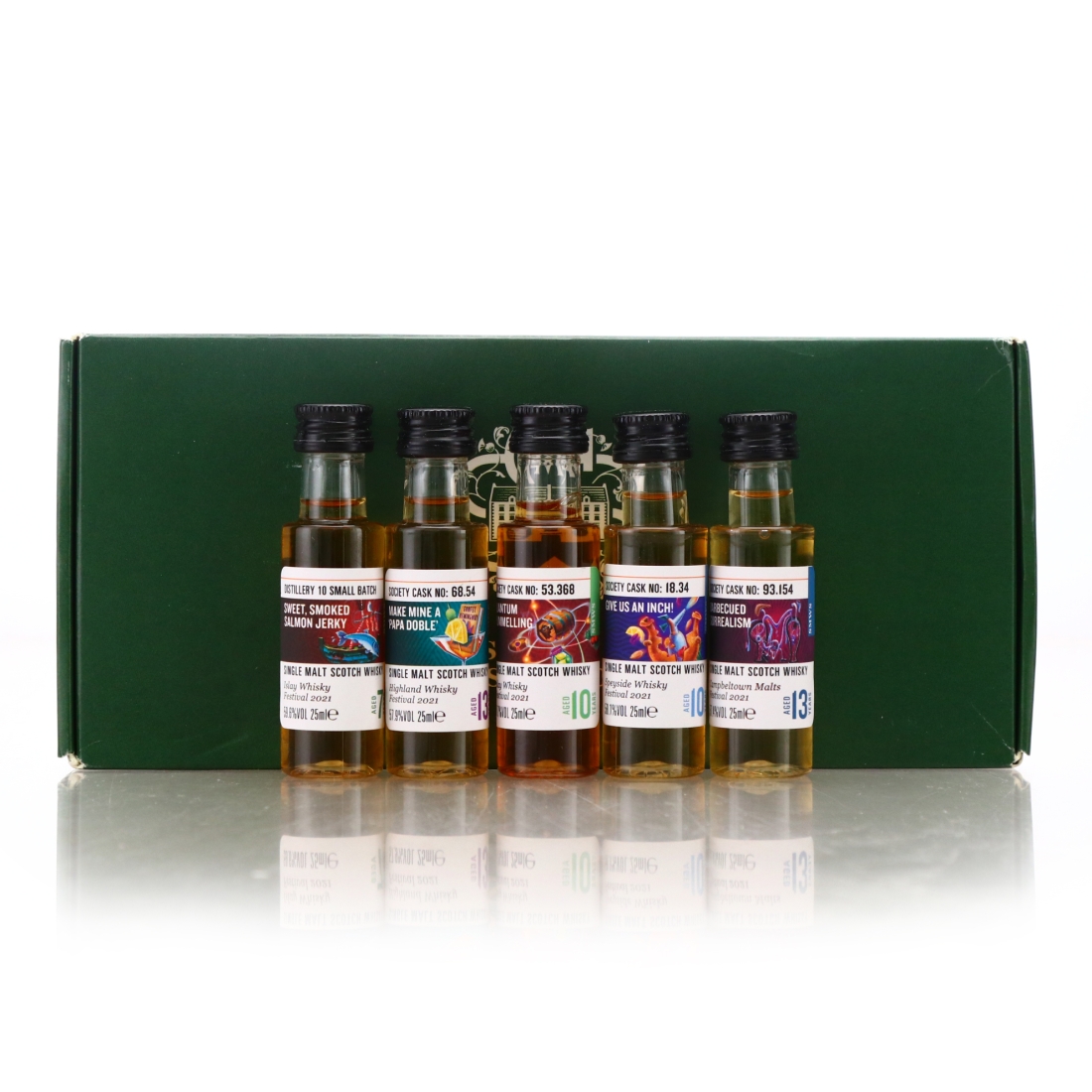 SMWS Scottish Whisky Festivals 2021 Samples x 5