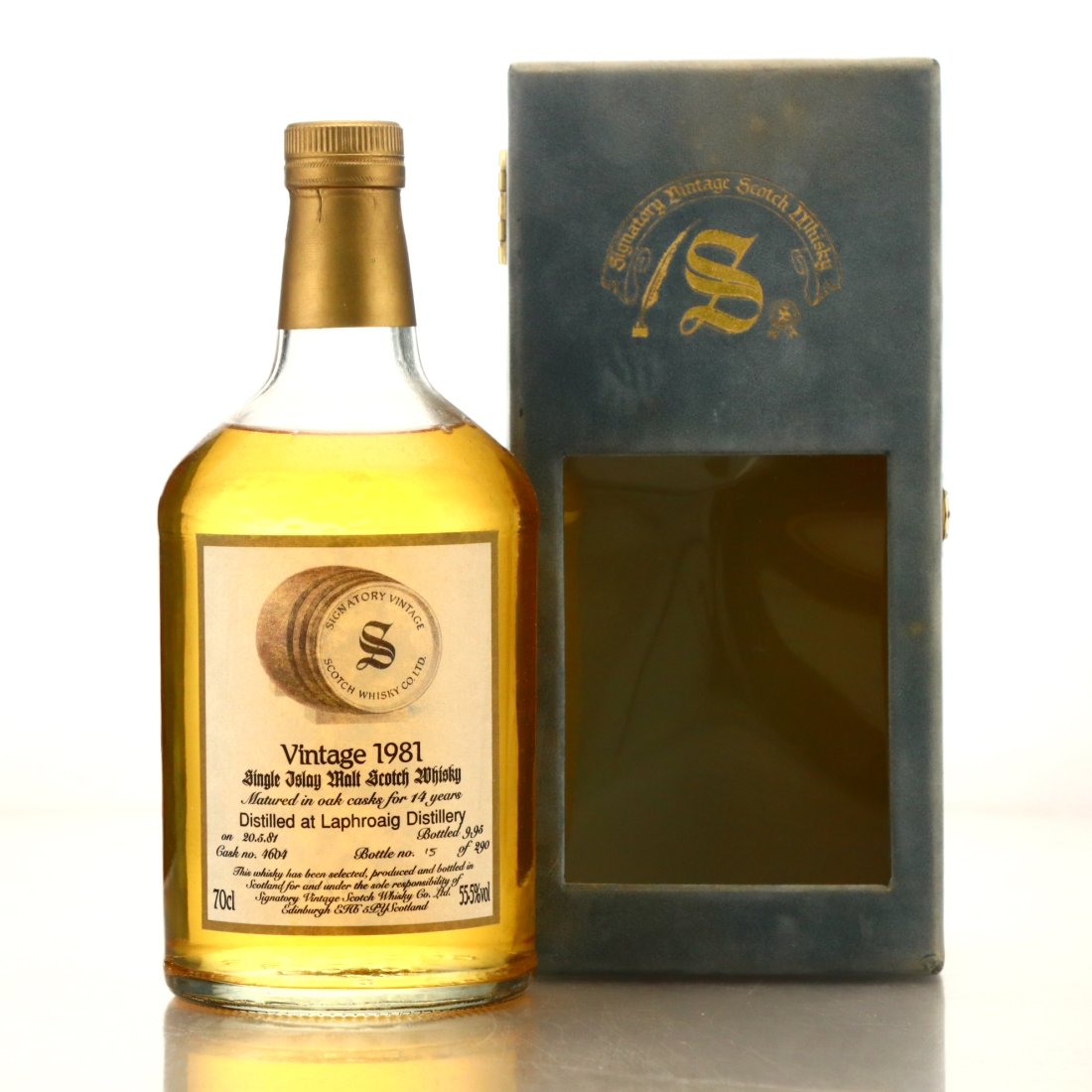 Laphroaig 1981 Signatory Vintage 14 Year Old