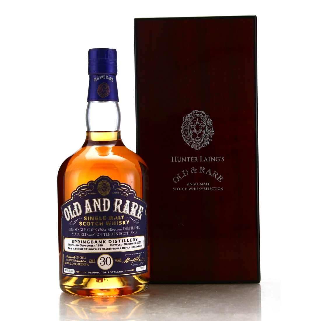Springbank 1990 Hunter Laing 30 Year Old / Old and Rare