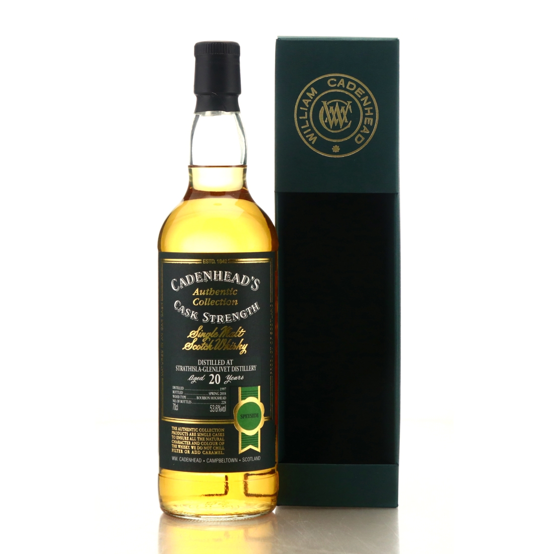 Strathisla 1997 Cadenhead's 20 Year Old
