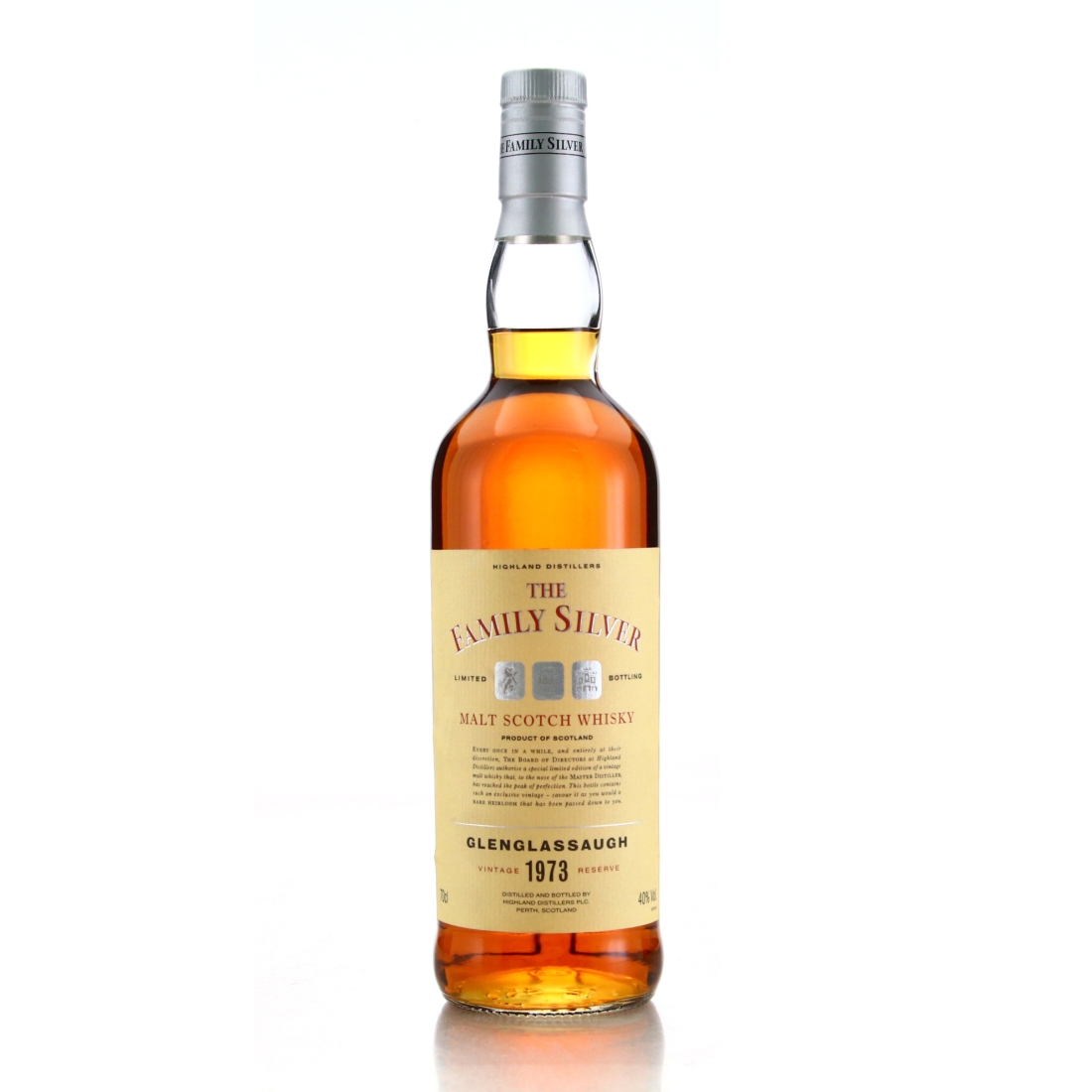 Glenglassaugh 1973 Family Silver
