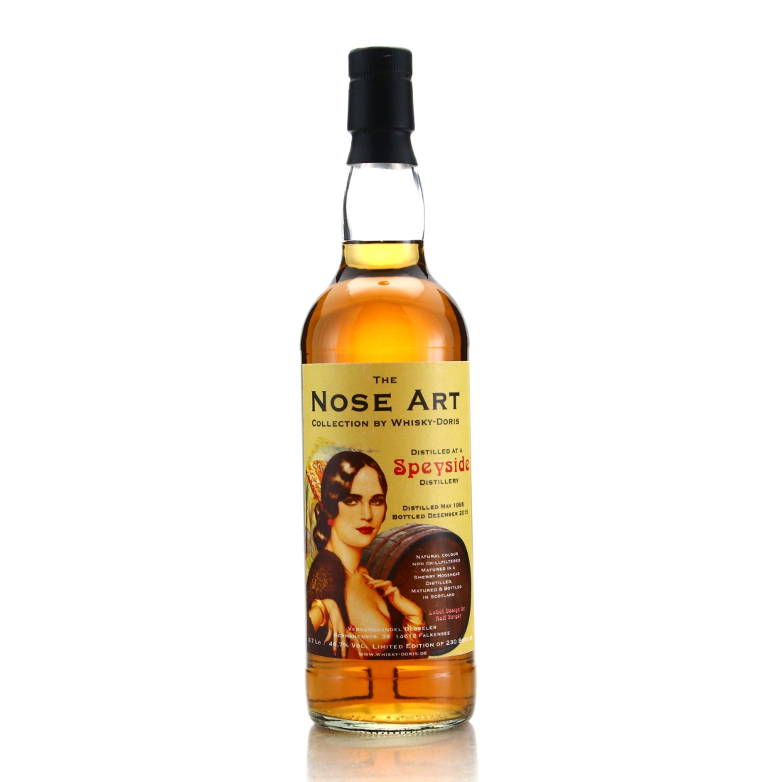 Speyside Single Malt 1995 Whisky-Doris Nose Art