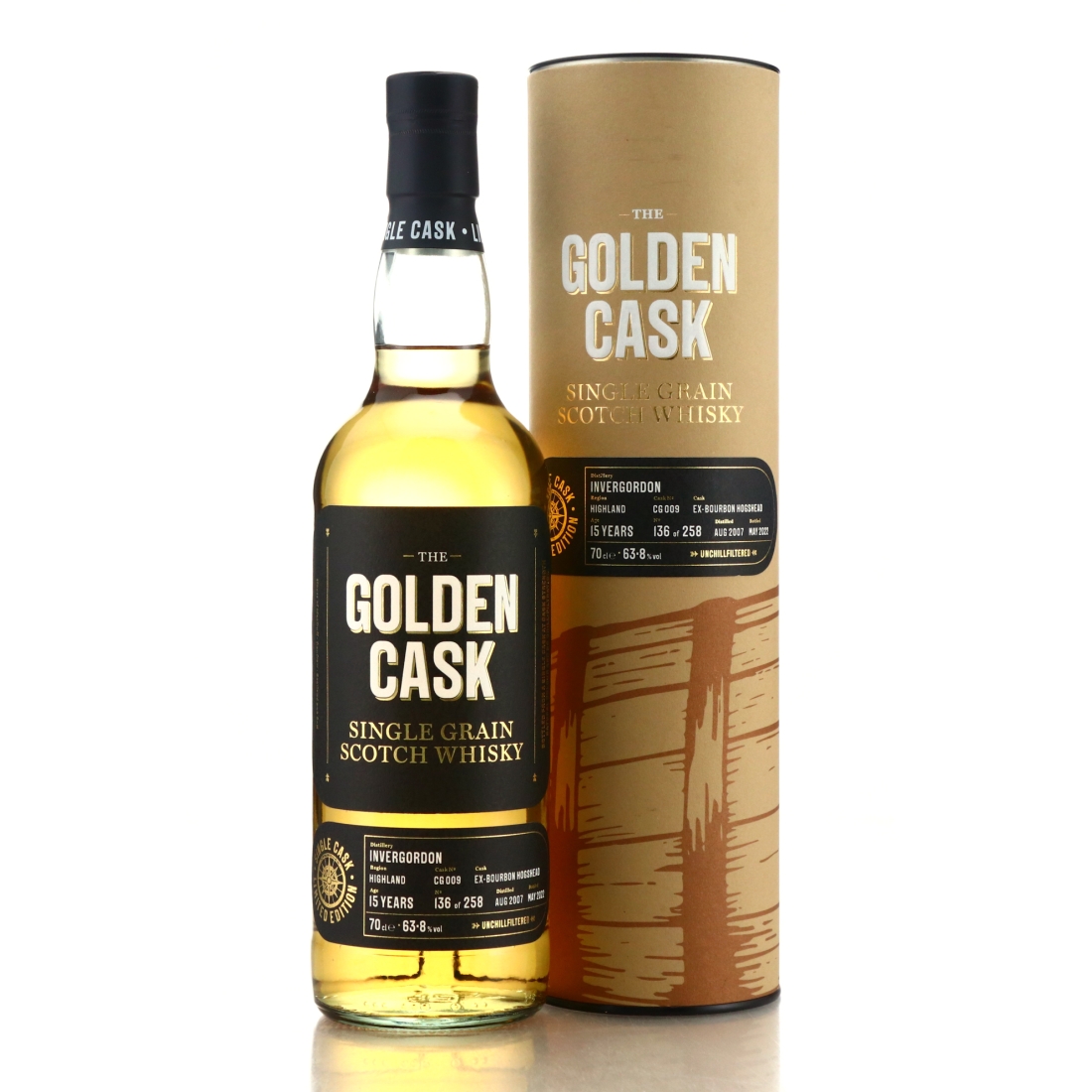 Invergordon 2007 Golden Cask 15 Year Old