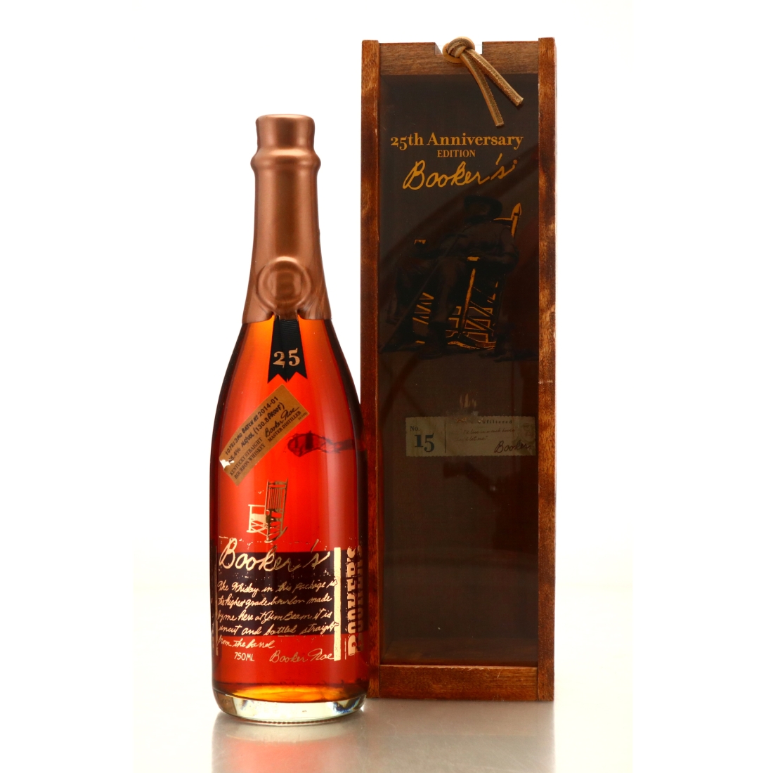 Booker's 10 Year Old Kentucky Straight Bourbon #2014-01 / 25th Anniversary