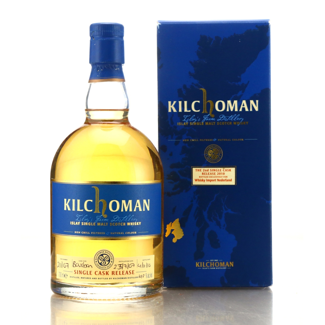 Kilchoman 2007 Single Cask #211 / Whisky Import Nederland
