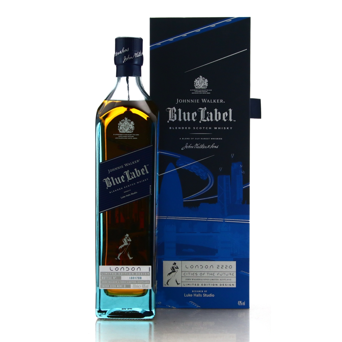 Johnnie Walker Blue Label London 2220 Cities of the Future Edition