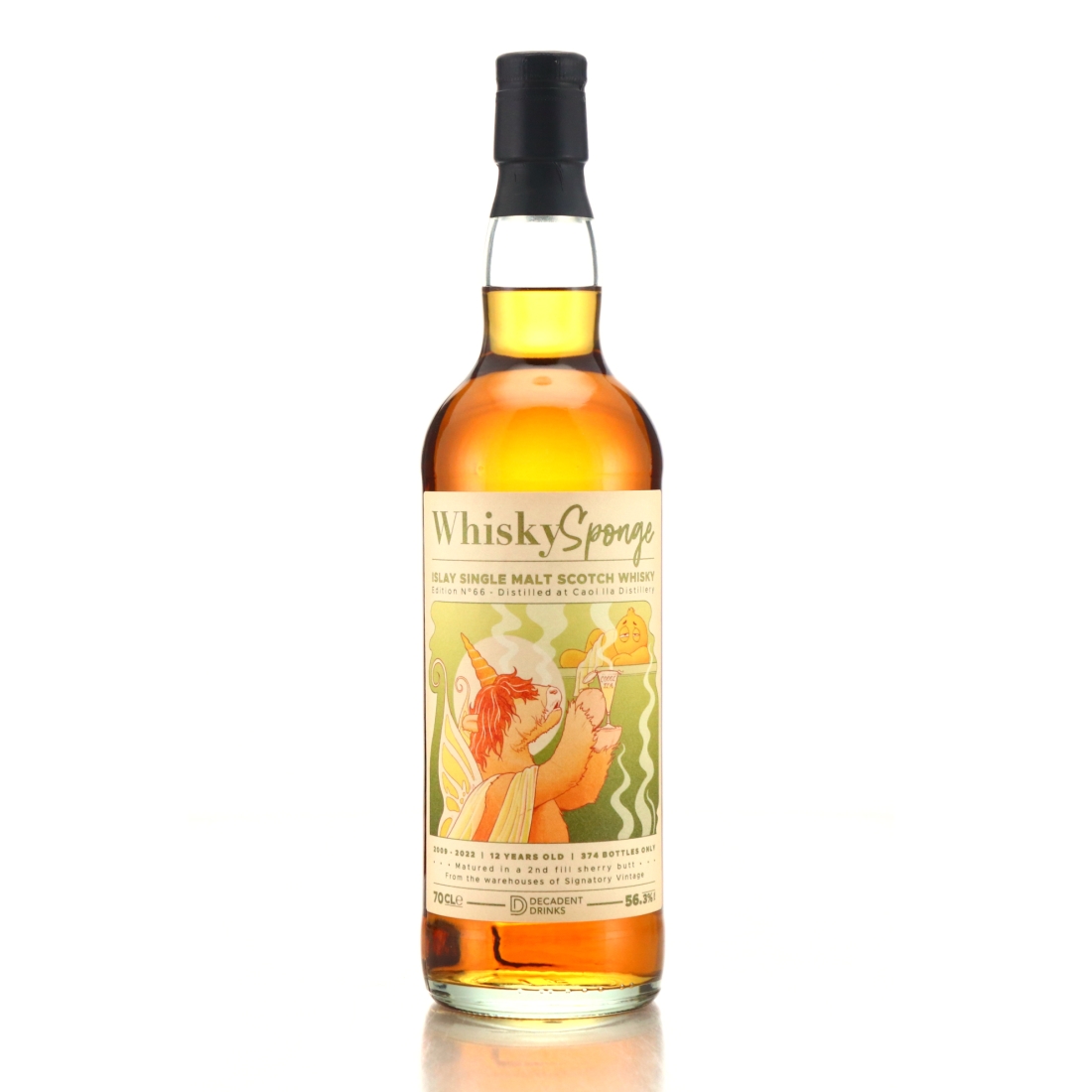 Caol Ila 2009 Whisky Sponge 12 Year Old Edition No.66