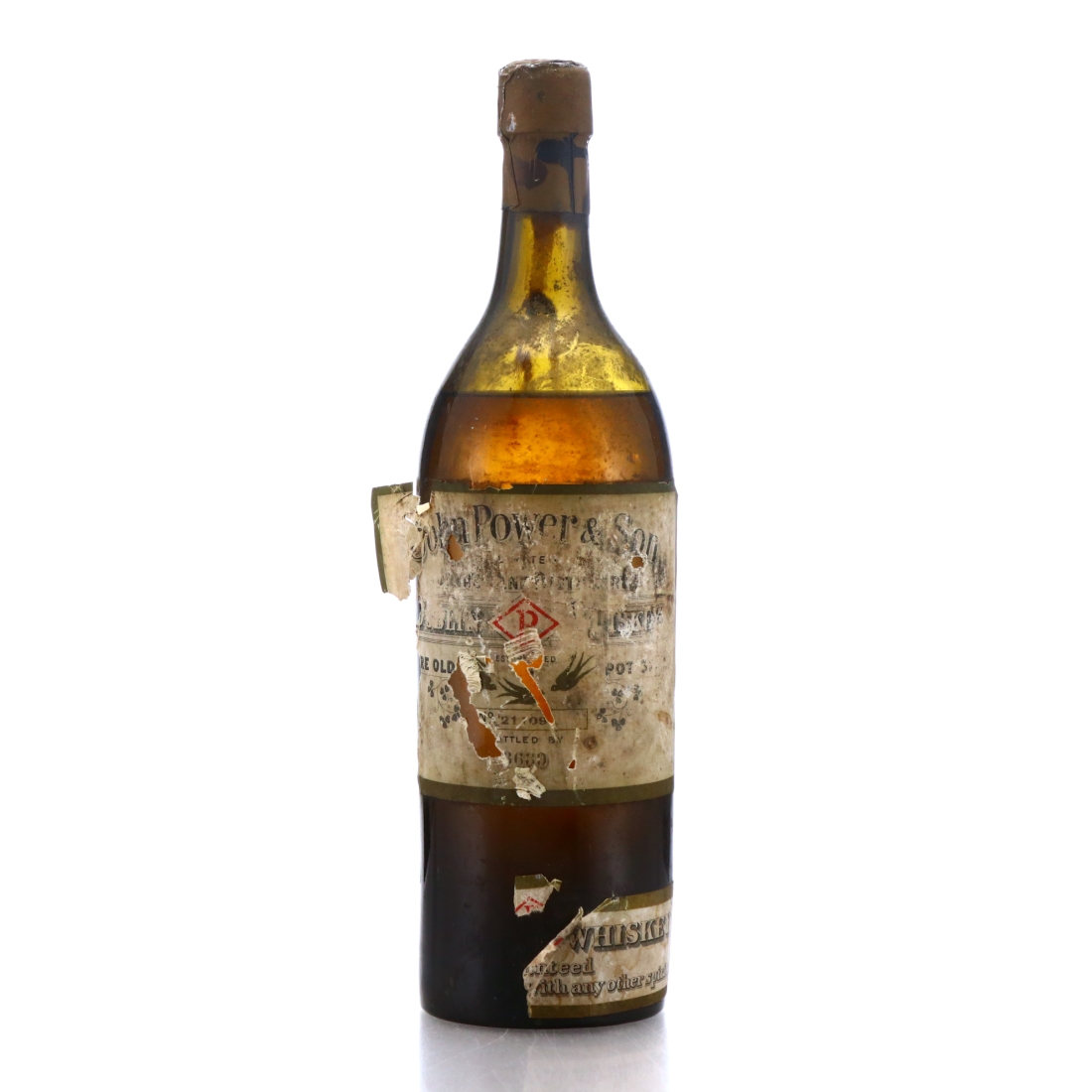 John Power and Son Dublin Whiskey circa 1910s-20s