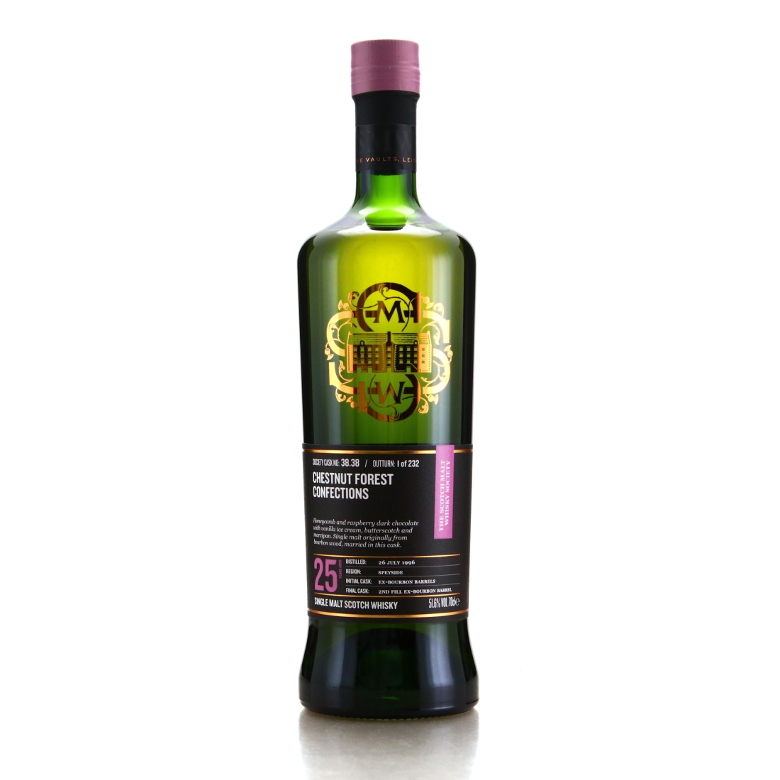 Caperdonich 1996 SMWS 25 Year Old 38.38