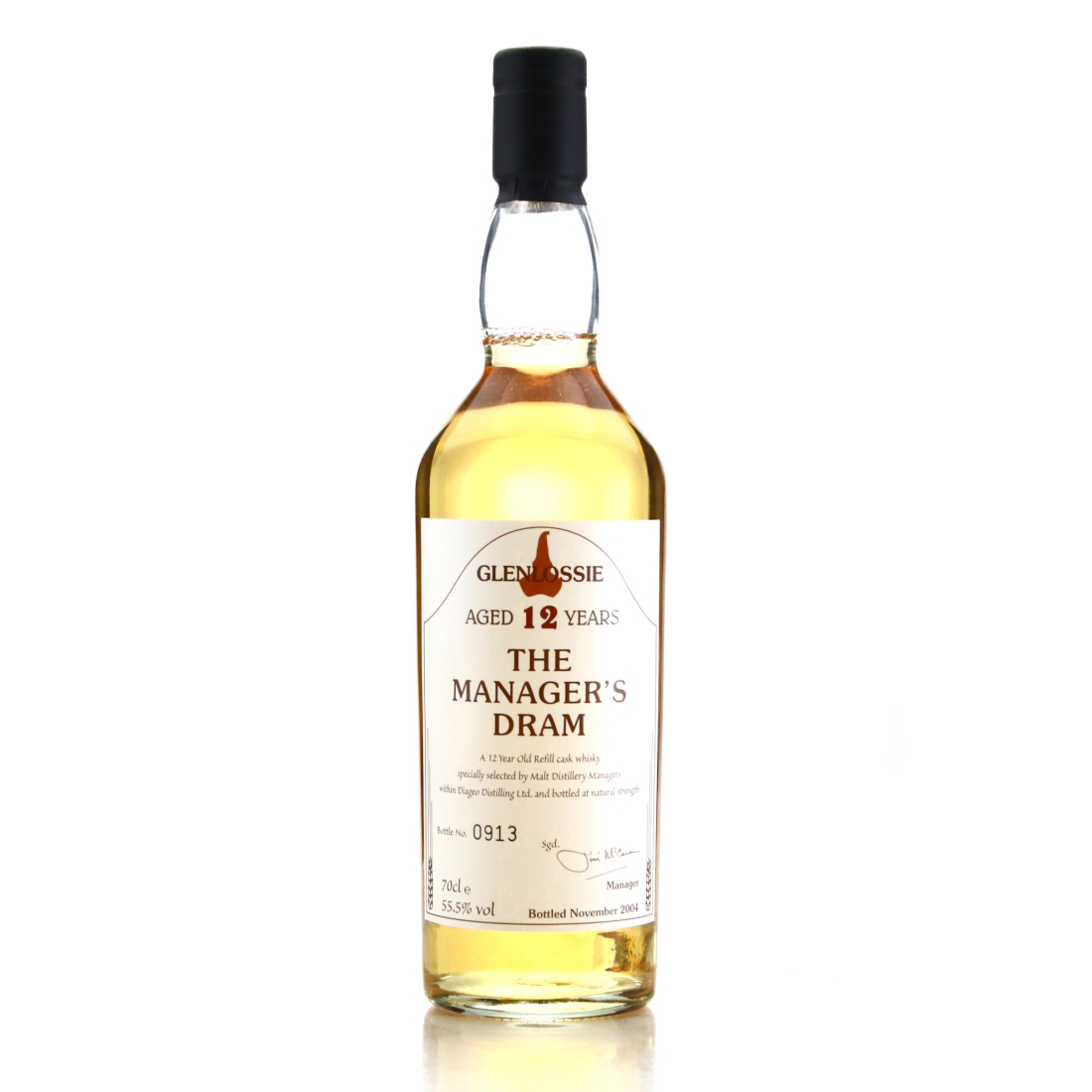 Glenlossie 12 Year Old Manager's Dram 2004